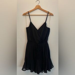 Elegant Black Sleeveless Jumpsuit